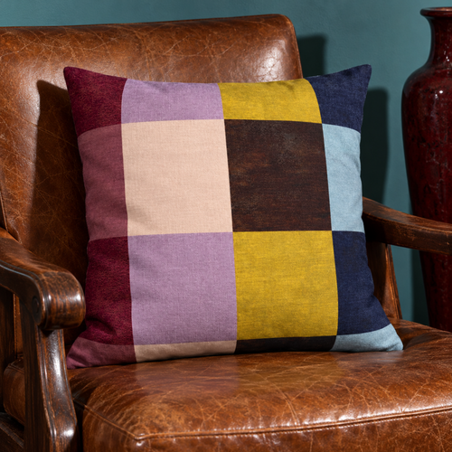 Benny Colorblock Throw Pillow