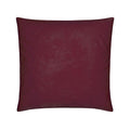 Solid Pillow Cover in Burgundy