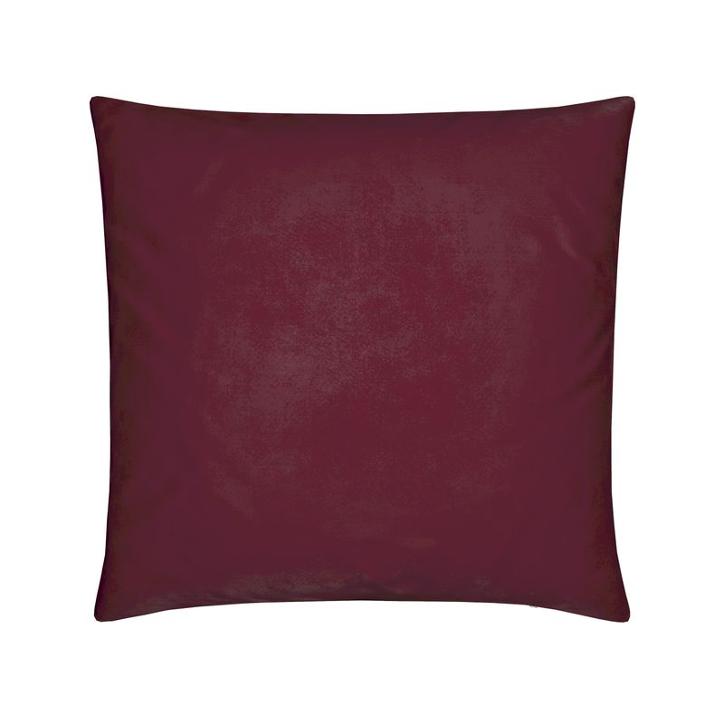Solid Pillow Cover in Burgundy