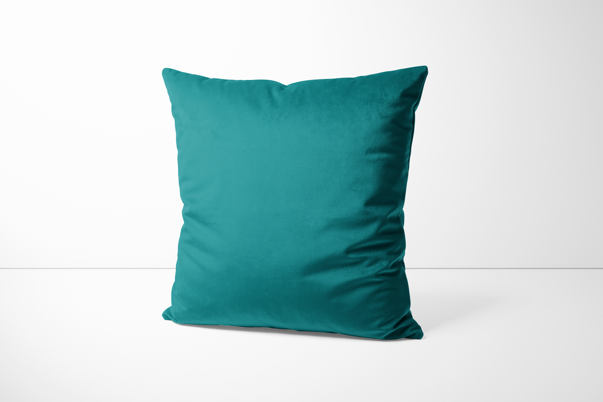 Solid Pillow Cover in Teal